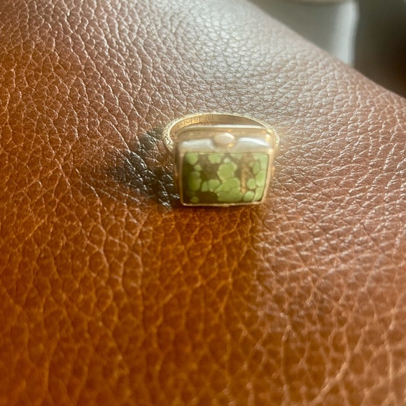 Jes Maharry Riveting Turquoise Ring - Picture 9 of 10